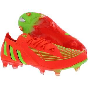 NWT adidas Unisex Predator 18.4 FxG Soccer Shoe,Red/Green/Black-8.5 W/7.5 M